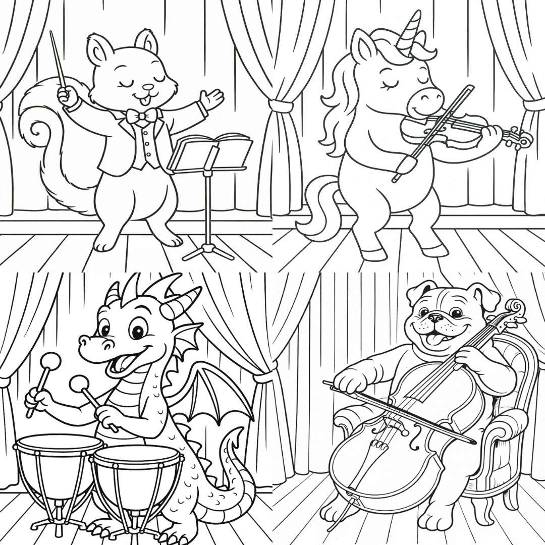 2nd Grade Coloring Book Graphic 2